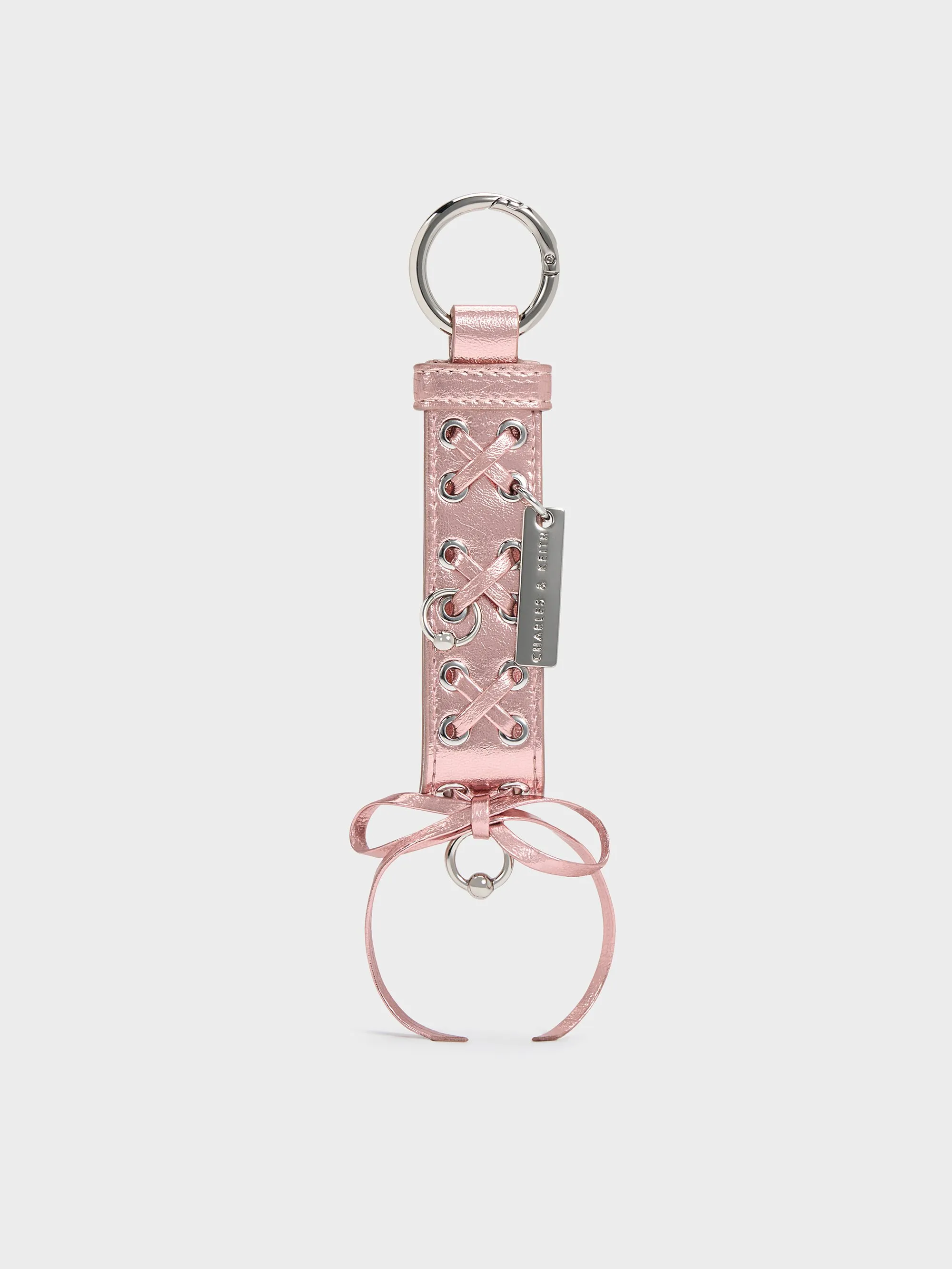 Charles & Keith - Grommet Lace-Up Bag Charm sold by Charles & Keith
