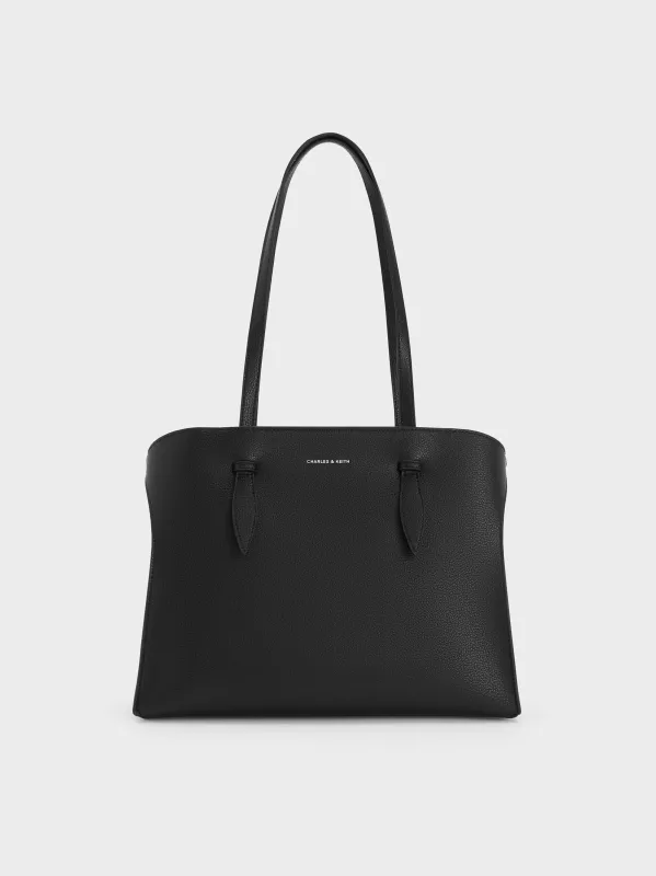Charles & Keith - Allyn Elongated-Handle Tote Bag sold by Charles & Keith