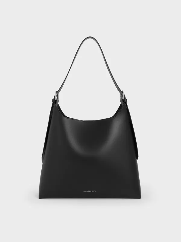 Charles & Keith - Hertha Trapeze Slouchy Hobo Bag sold by Charles & Keith