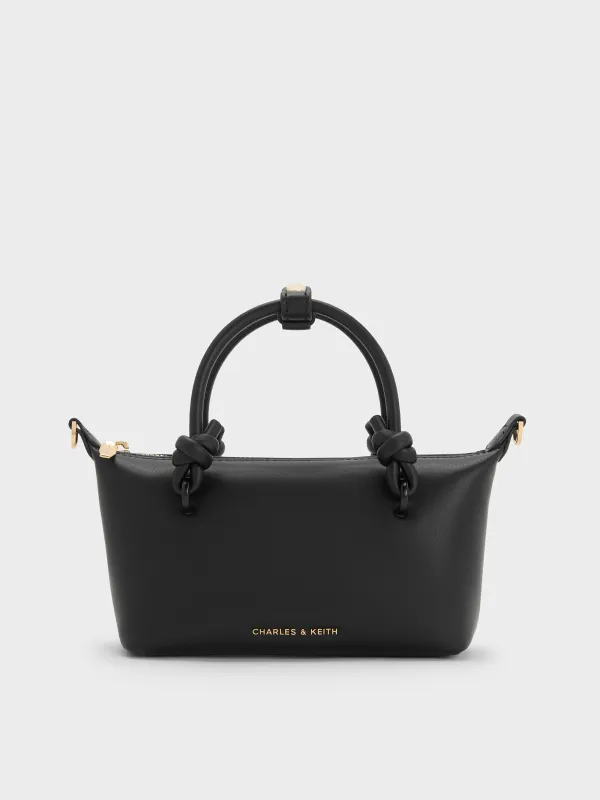 Charles & Keith - Sammie Knotted-Handle Tote Bag sold by Charles & Keith