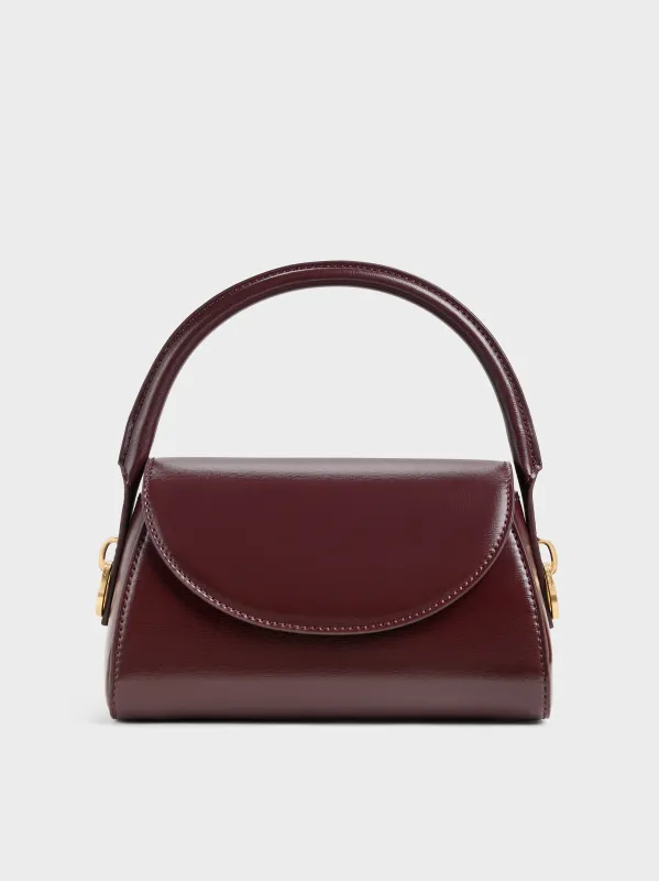 Charles & Keith - Kaila Front-Flap Top Handle Bag sold by Charles & Keith