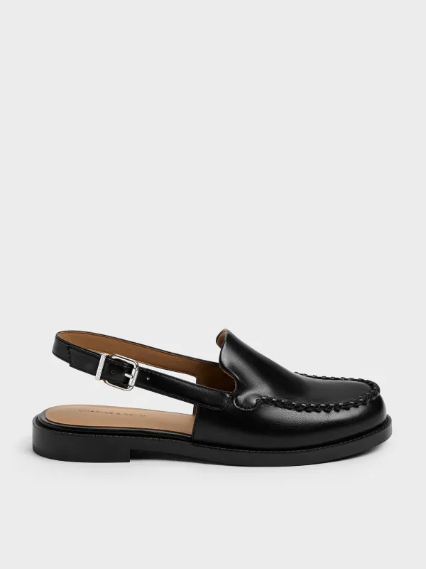 Charles & Keith - Gale Slingback Loafers sold by Charles & Keith