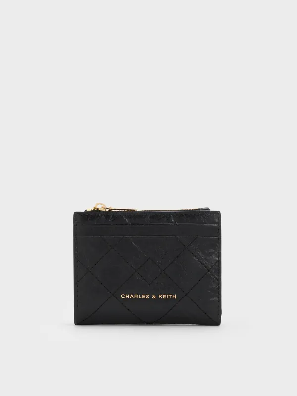 Charles & Keith - Duo Quilted Small Wallet sold by Charles & Keith