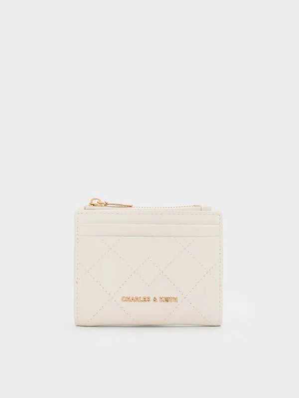 Charles & Keith - Duo Quilted Small Wallet sold by Charles & Keith