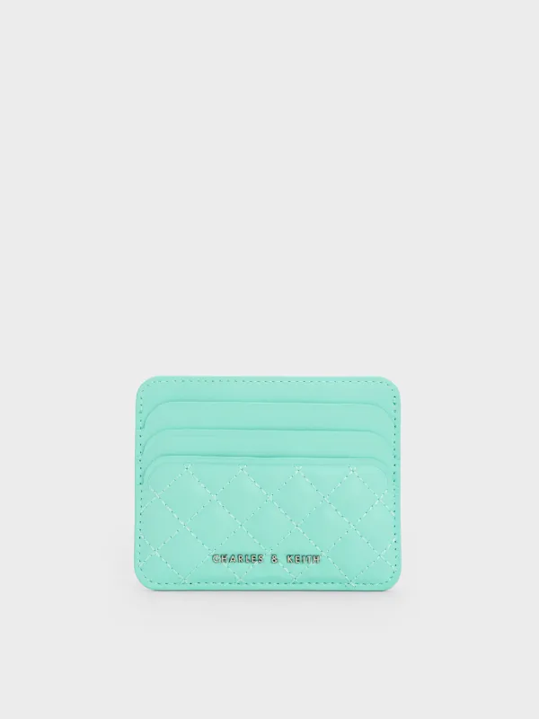 Charles & Keith - Cleo Quilted Card Holder sold by Charles & Keith