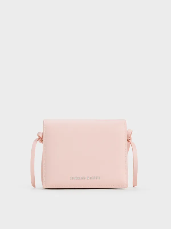 Charles & Keith - Hazel Bow Small Wallet sold by Charles & Keith