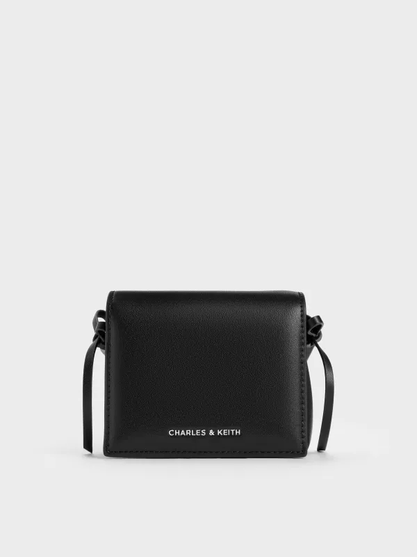 Charles & Keith - Hazel Bow Small Wallet sold by Charles & Keith