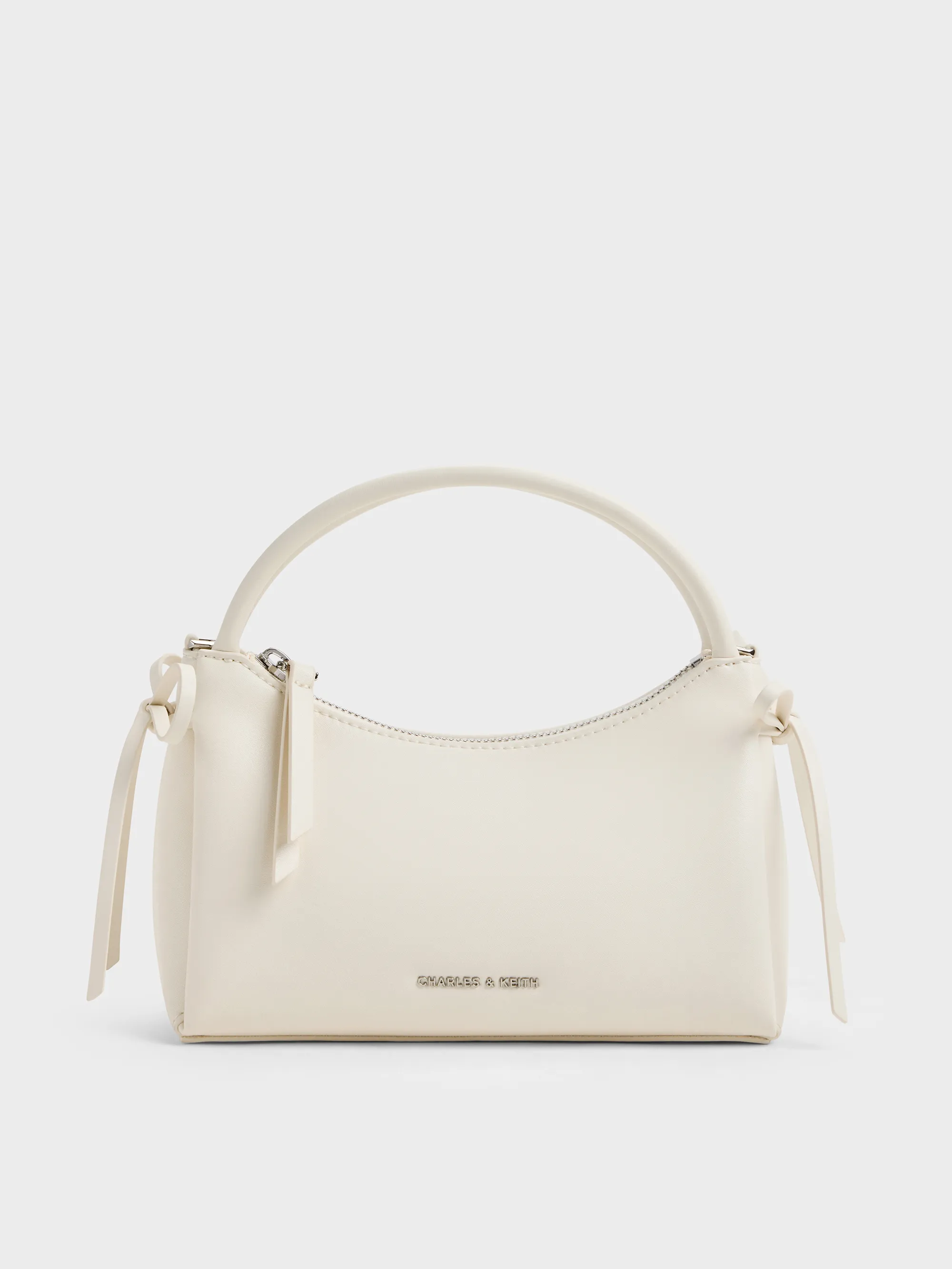 Charles & Keith - Hazel Bow Top Handle Bag sold by Charles & Keith