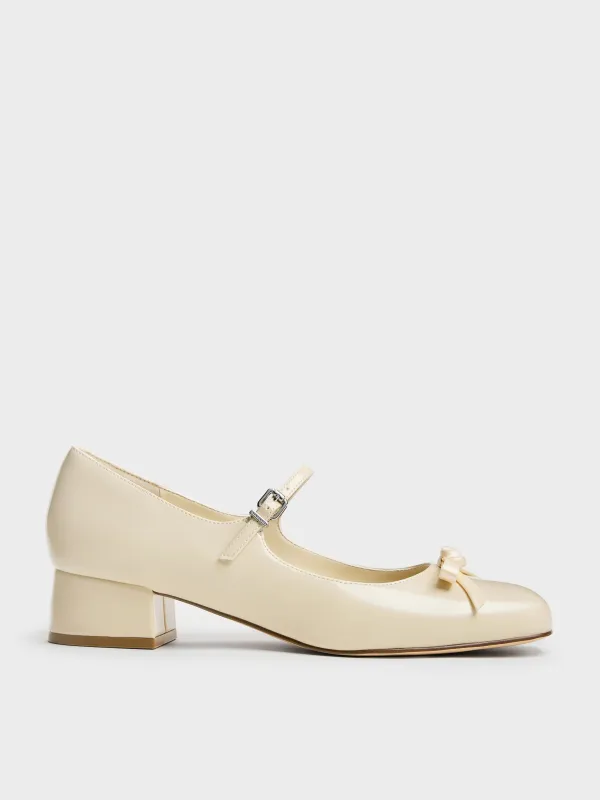 Charles & Keith - Kelis Rose-Bow Mary Jane Pumps sold by Charles & Keith
