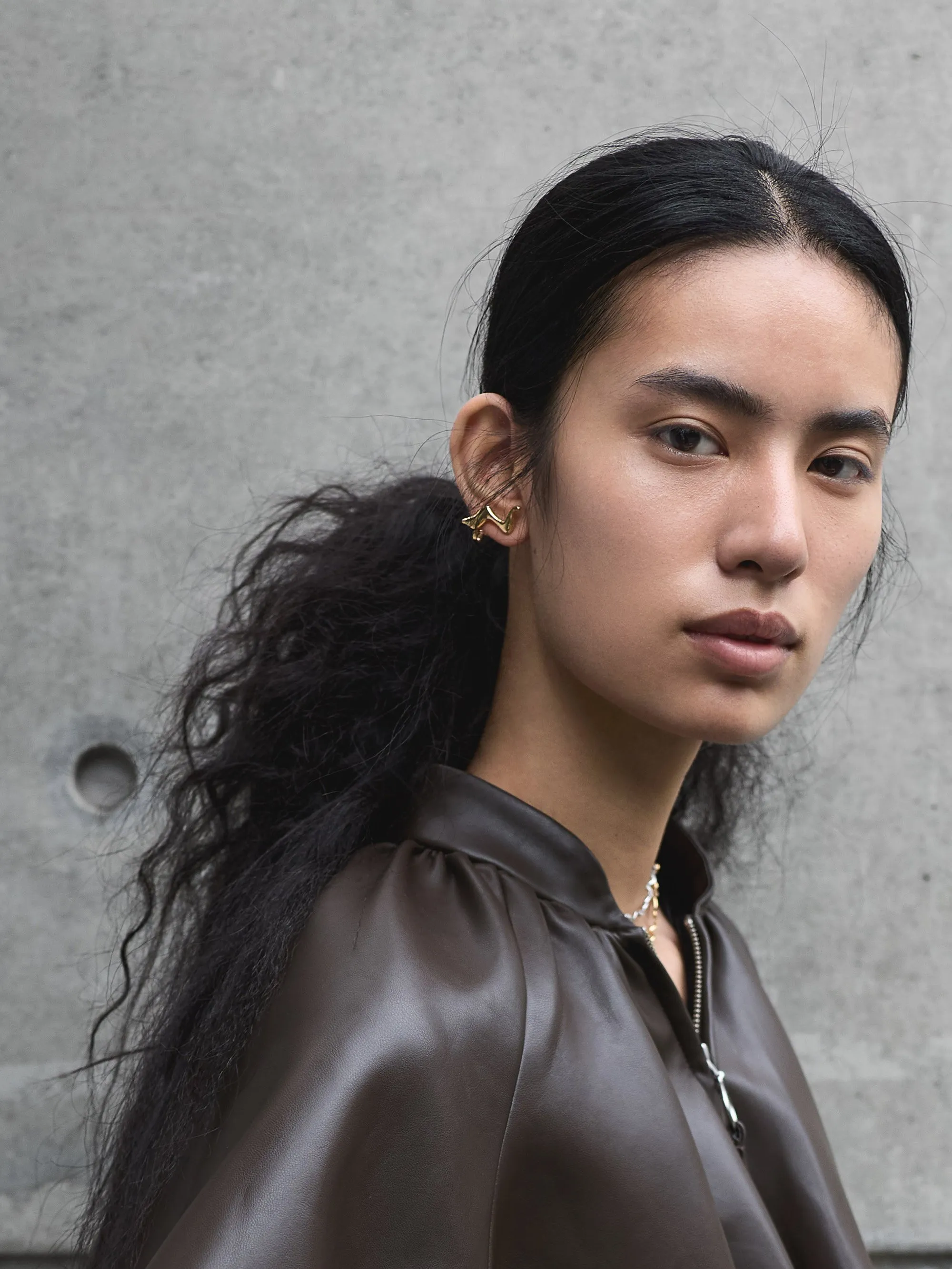 Charles & Keith - Emilia Wavy Necklace sold by Charles & Keith