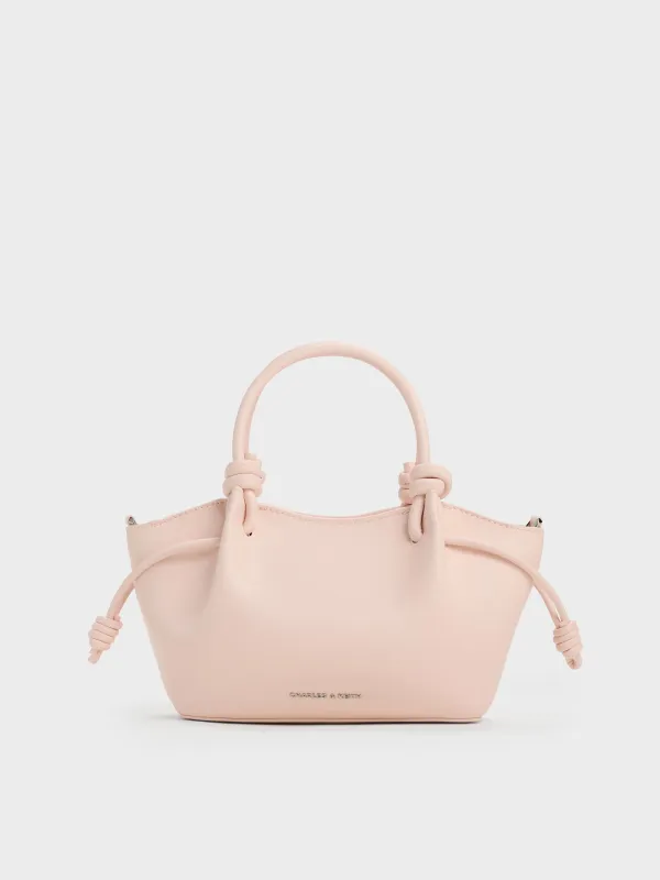 Charles & Keith - Sammie Knotted-Handle Tote Bag sold by Charles & Keith
