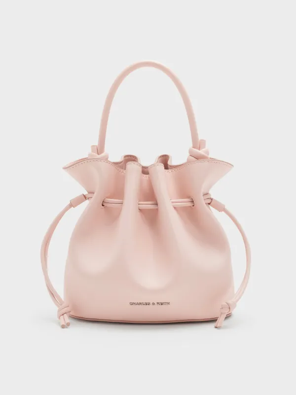 Charles & Keith - Sammie Drawstring Bucket Bag sold by Charles & Keith