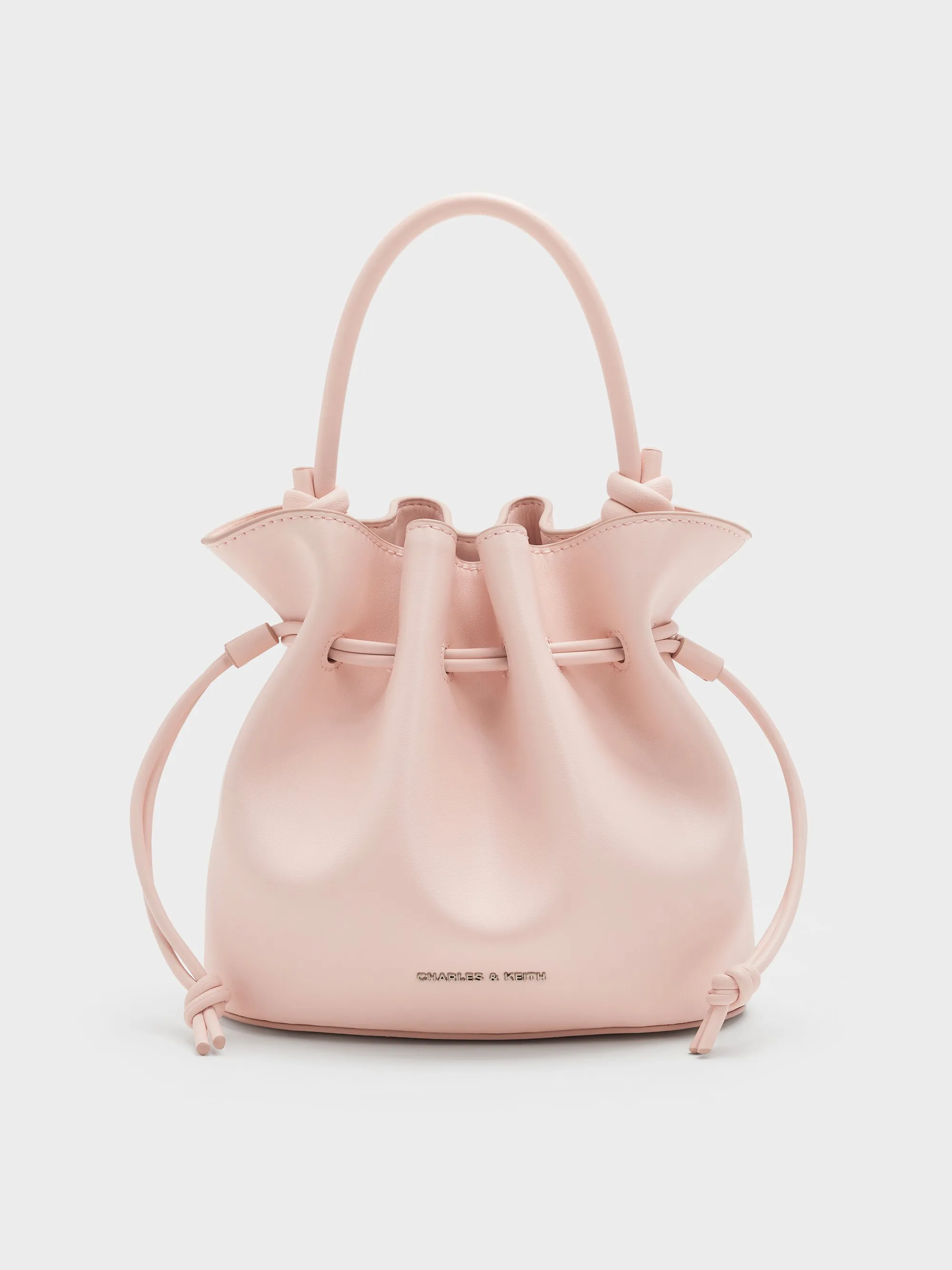 Charles & Keith - Sammie Drawstring Bucket Bag sold by Charles & Keith