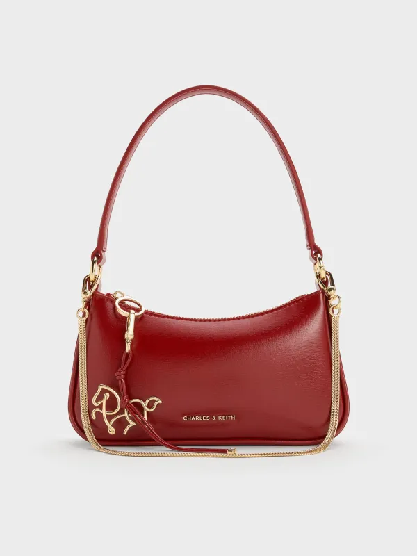 Charles & Keith - Elspeth Horse-Motif Shoulder Bag sold by Charles & Keith