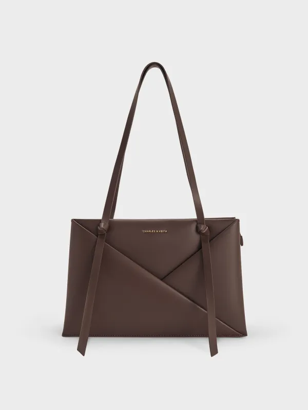 Charles & Keith - Midori Geometric Tote Bag sold by Charles & Keith