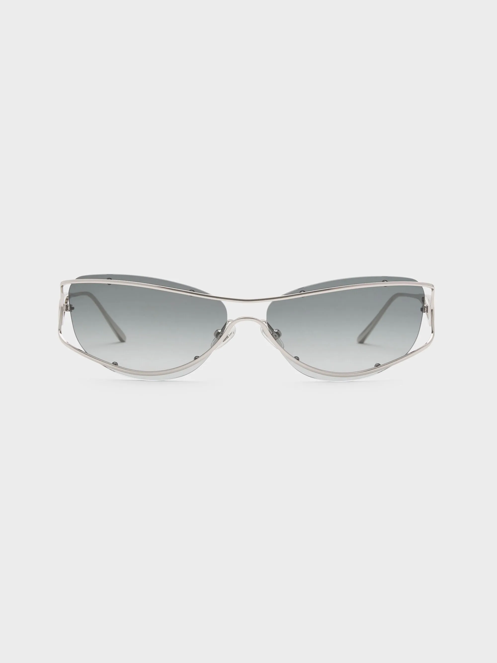 Charles & Keith - Ainsley Geometric Sunglasses sold by Charles & Keith