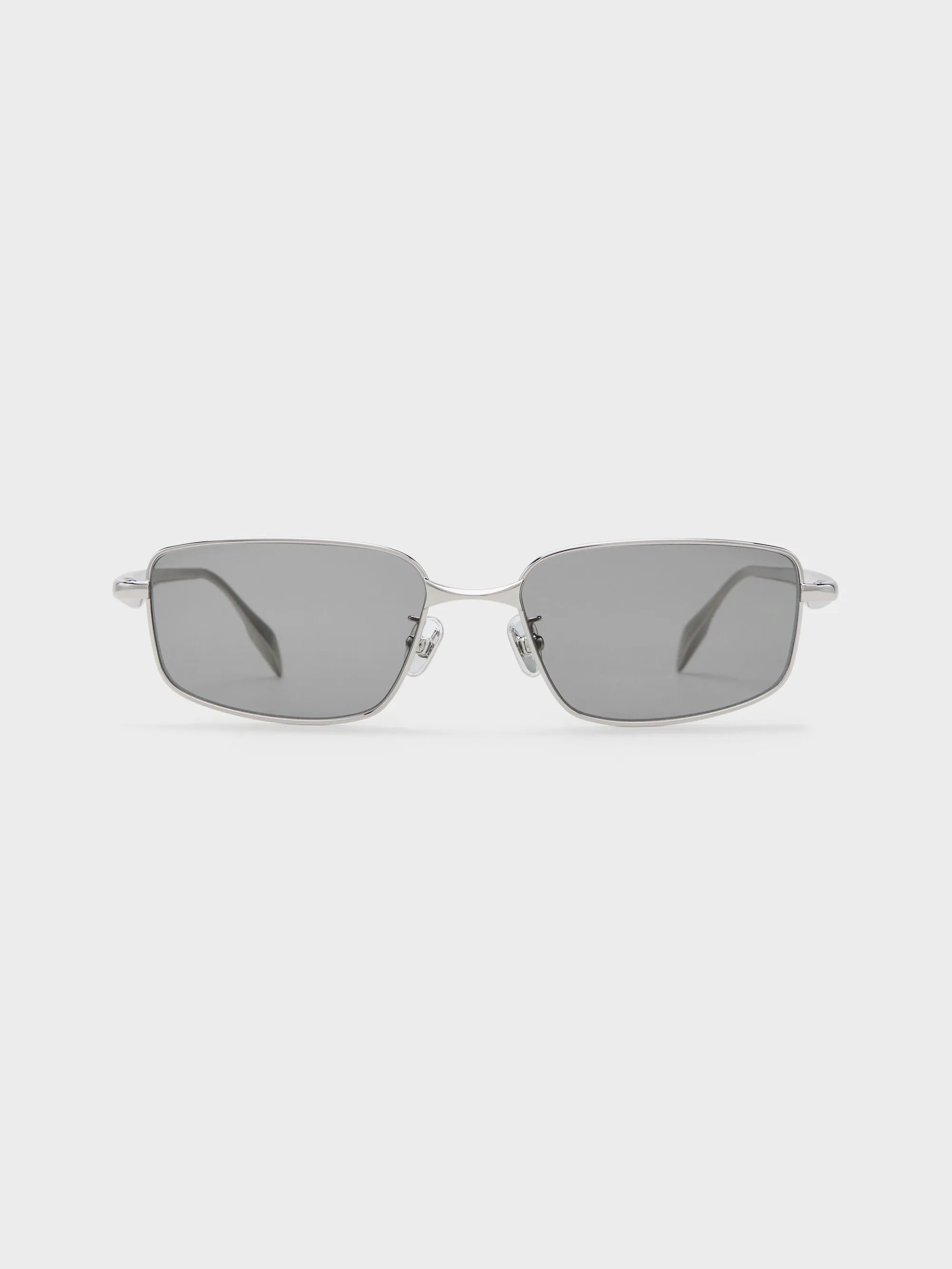 Charles & Keith - Celestia Rectangular Clear Sunglasses sold by Charles & Keith