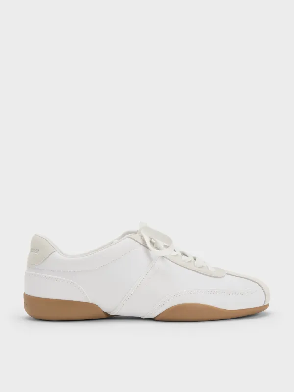 Charles & Keith - Louise Two-Tone Sneakers sold by Charles & Keith