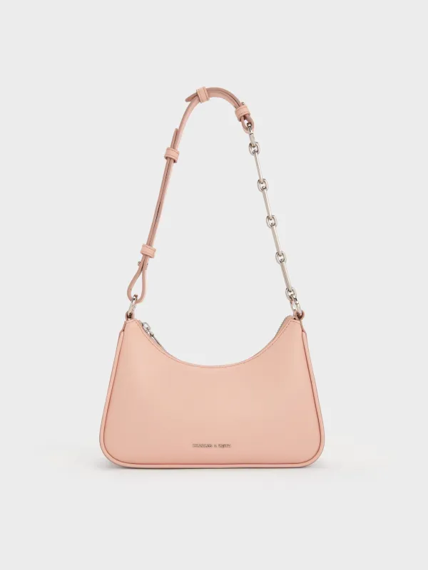 Charles & Keith - Lane Chain-Strap Shoulder Bag made by Charles & Keith