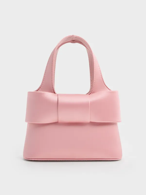 Charles & Keith - Aravis Bow Bucket Bag sold by Charles & Keith
