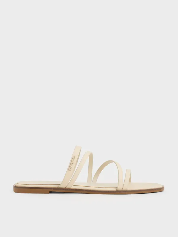 Charles & Keith - Lliana Strappy Slide Sandals sold by Charles & Keith