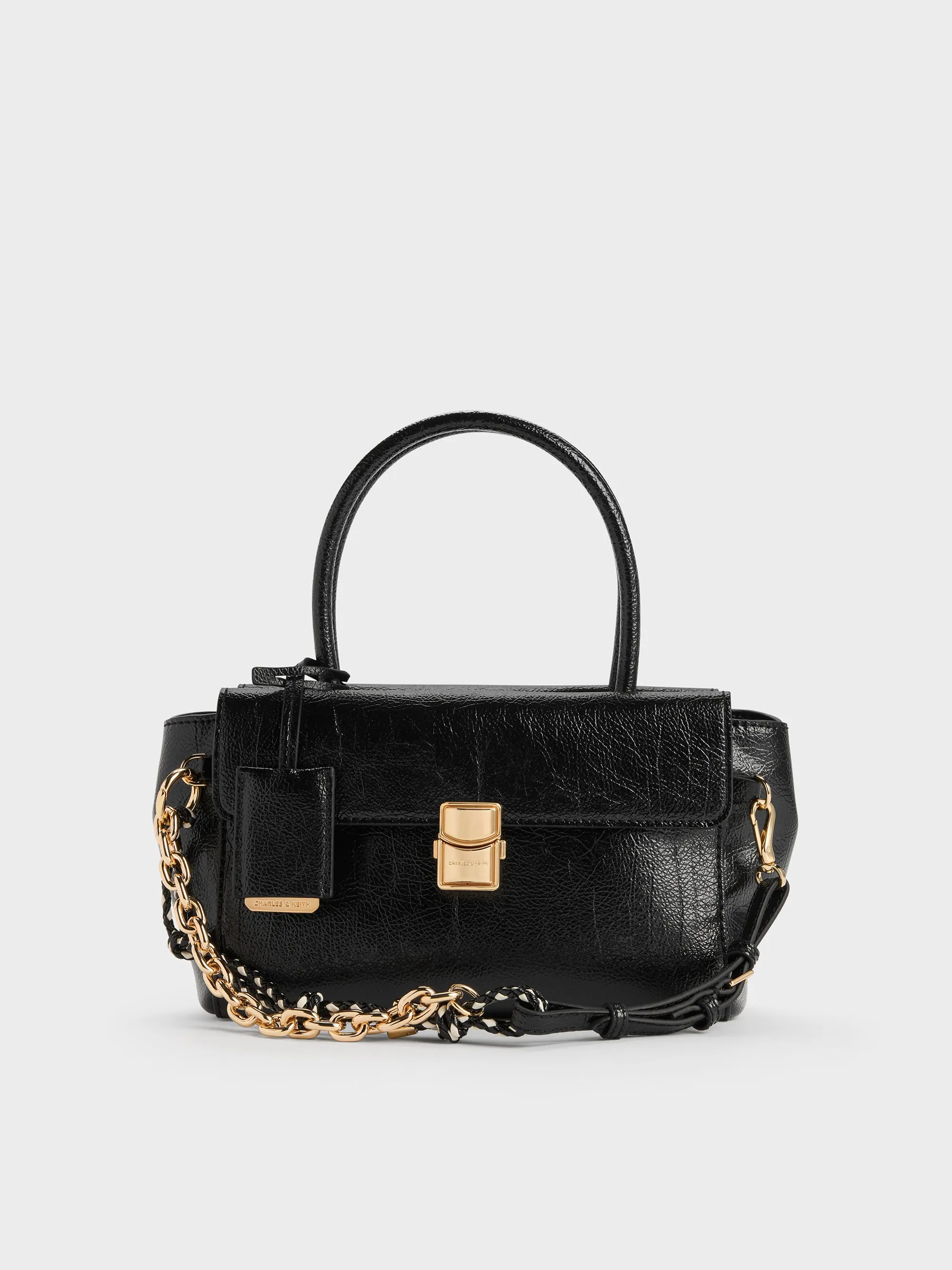 Charles & Keith - Acelynn Rope-Chain Tote Bag sold by Charles & Keith