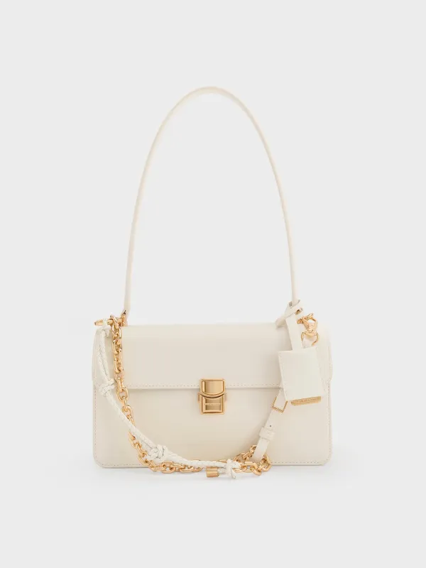 Charles & Keith - Acelynn Rope-Chain Shoulder Bag made by Charles & Keith
