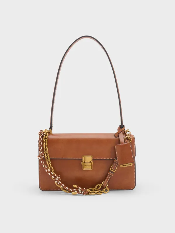 Charles & Keith - Acelynn Rope-Chain Shoulder Bag made by Charles & Keith