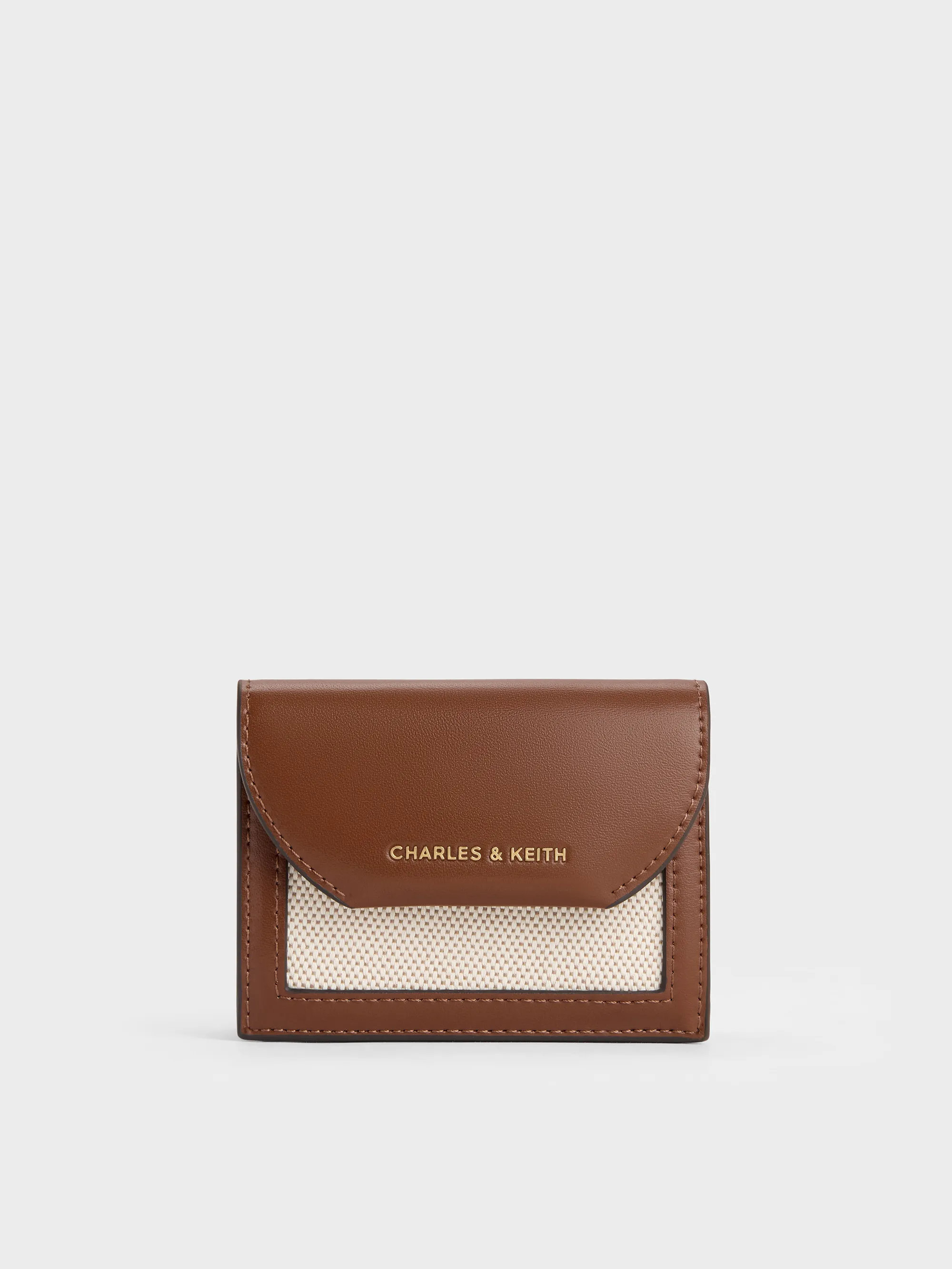 Charles & Keith - Enola Canvas Small Wallet sold by Charles & Keith