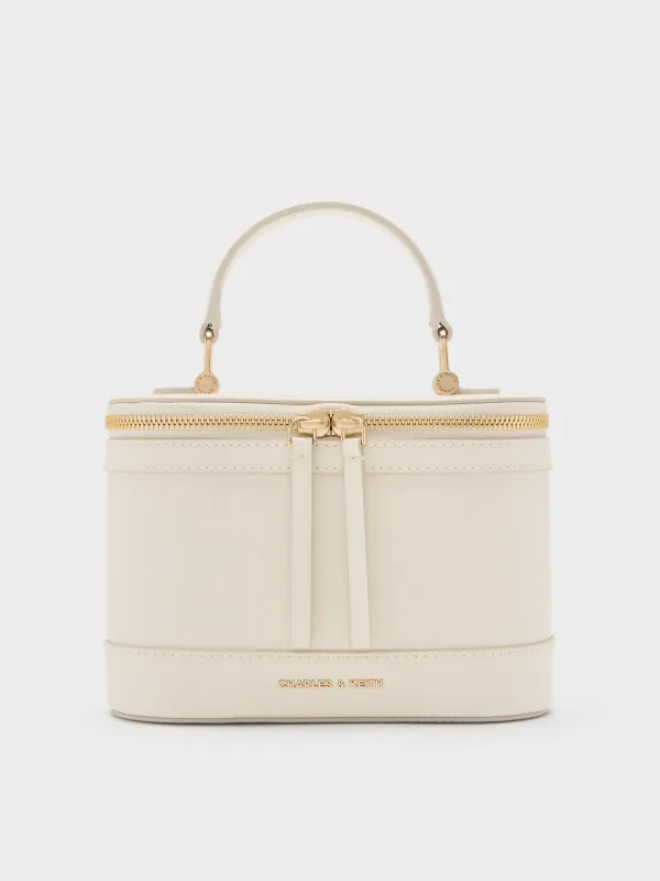 Charles & Keith - Enola Top Handle Vanity Bag sold by Charles & Keith