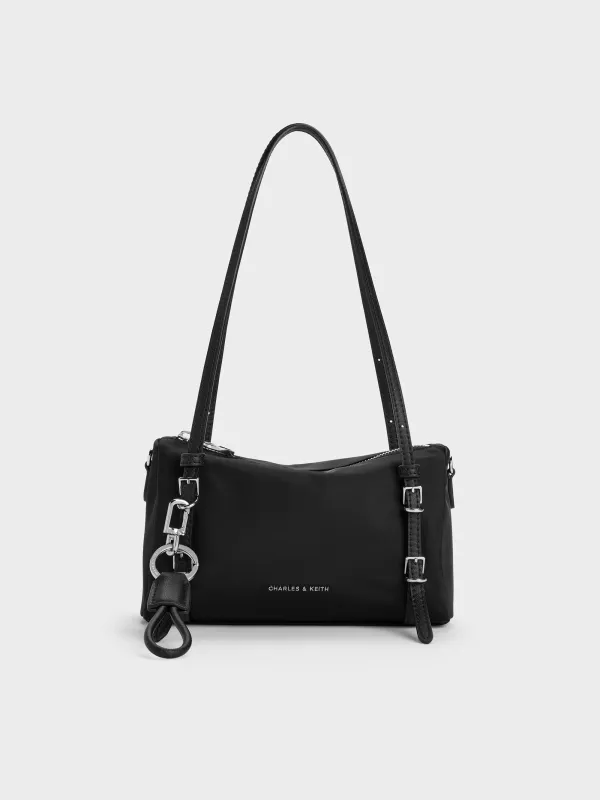 Charles & Keith - Mini Levy Nylon Shoulder Bag sold by Charles & Keith