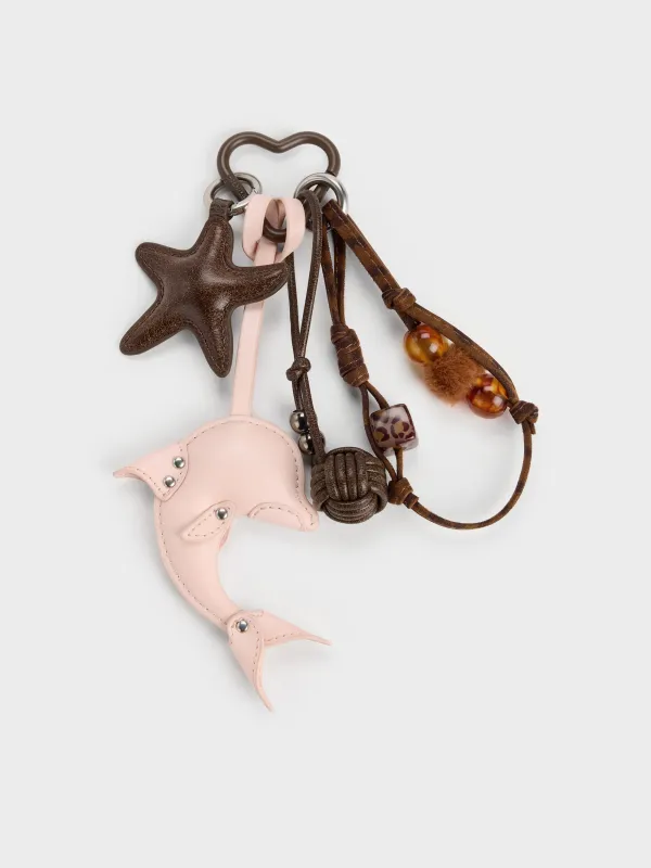 Charles & Keith - Delfina Dolphin & Starfish Charm sold by Charles & Keith