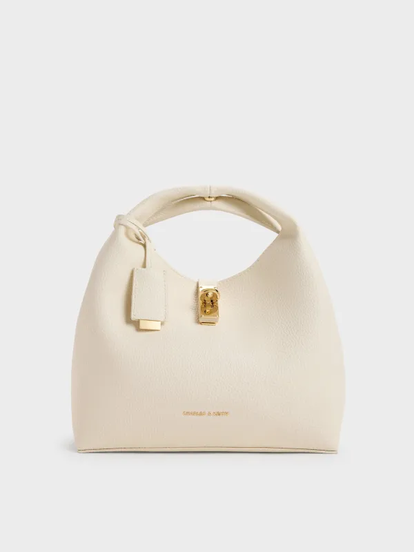 Charles & Keith - Chance Turn-Lock Bucket Bag made by Charles & Keith