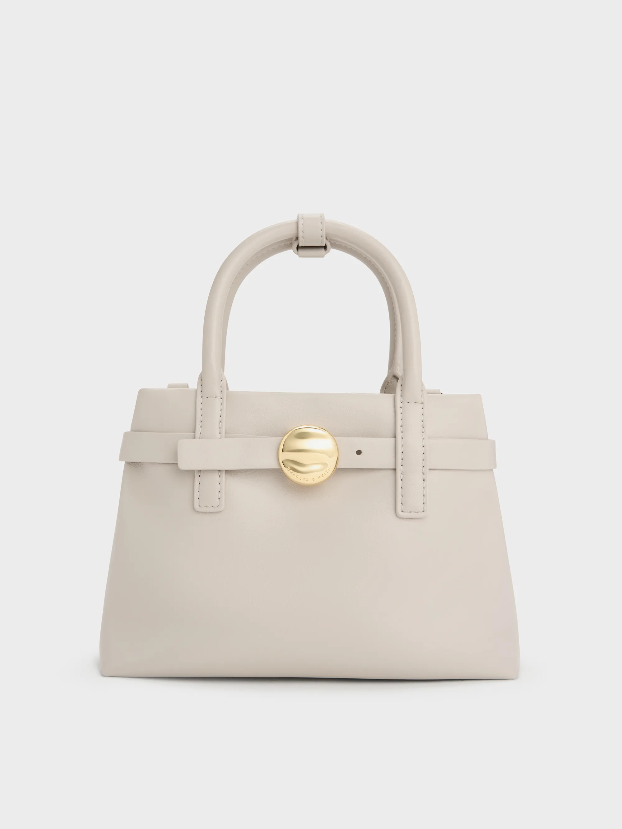 Charles & Keith - Mini Behn Belted Tote Bag sold by Charles & Keith