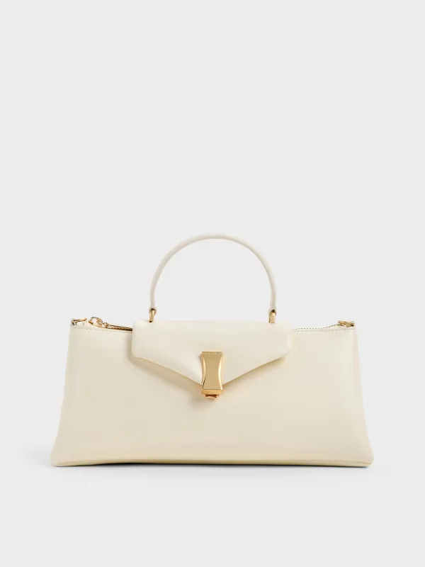 Charles & Keith - Lilibet Elongated Top Handle Bag made by Charles & Keith