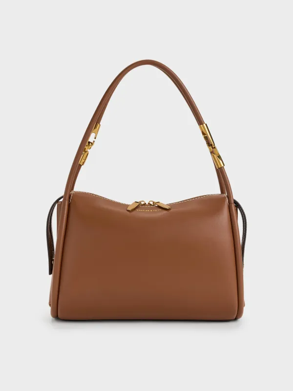 Charles & Keith - Lyla Tubular Slouchy Shoulder Bag made by Charles & Keith