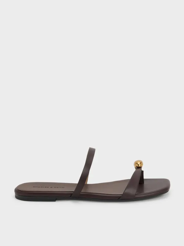 Charles & Keith - Raina Toe-Ring Sandals made by Charles & Keith