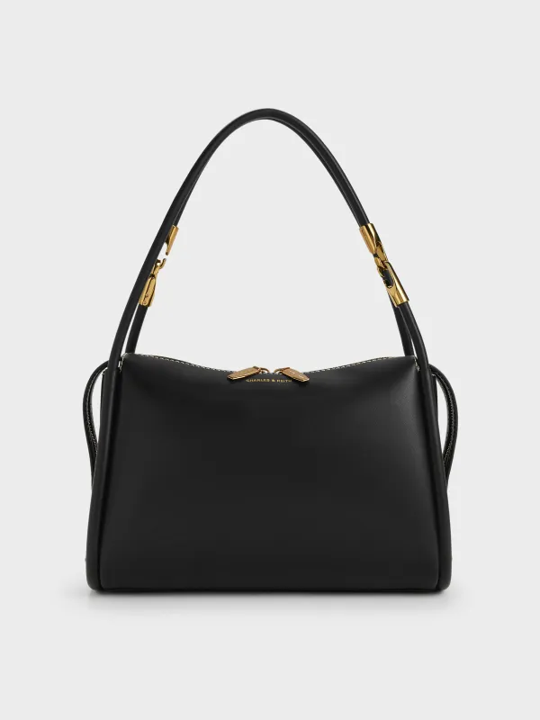 Charles & Keith - Lyla Tubular Slouchy Shoulder Bag made by Charles & Keith