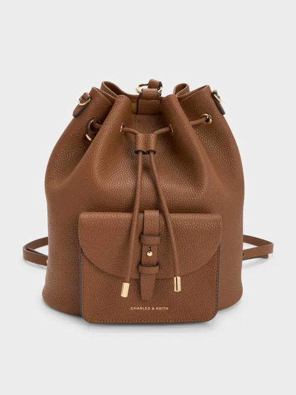 Charles & Keith - Beryl Drawstring Backpack made by Charles & Keith