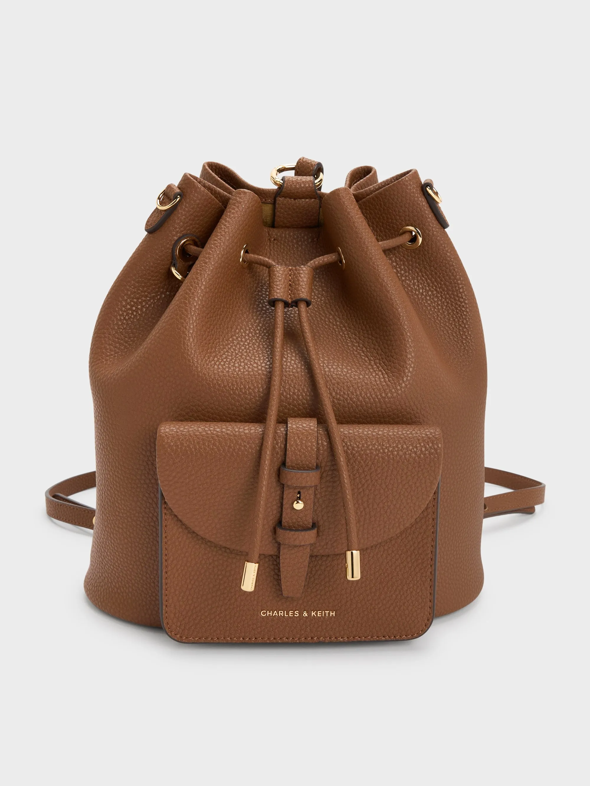 Charles & Keith - Beryl Drawstring Backpack sold by Charles & Keith