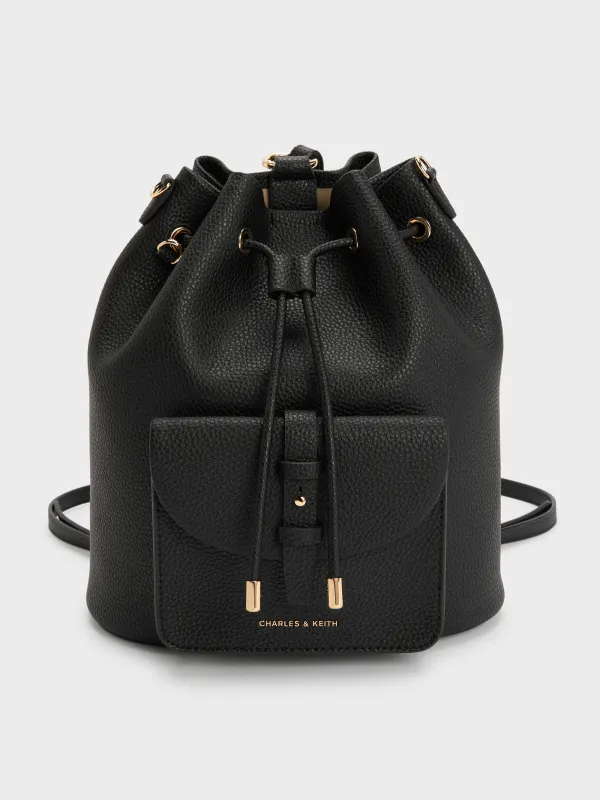 Charles & Keith - Beryl Drawstring Backpack made by Charles & Keith