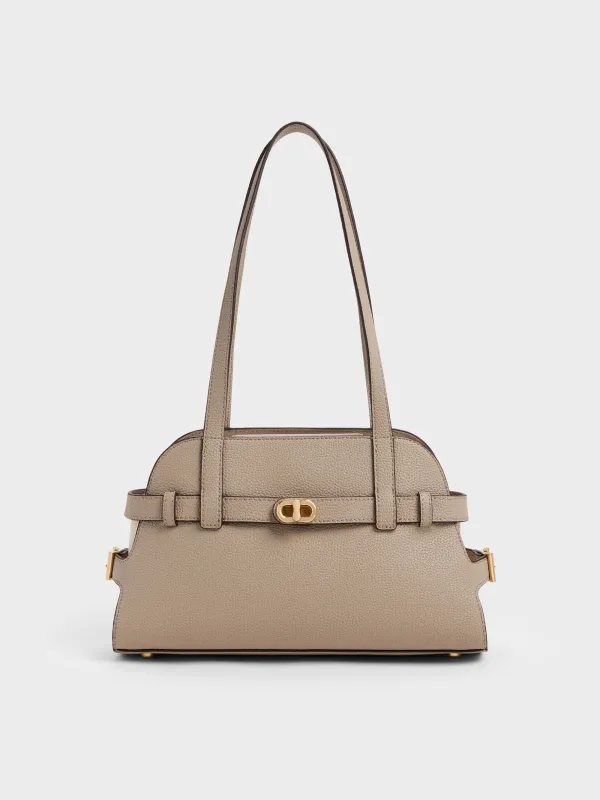 Charles & Keith - Aubrielle Belted Shoulder Bag made by Charles & Keith