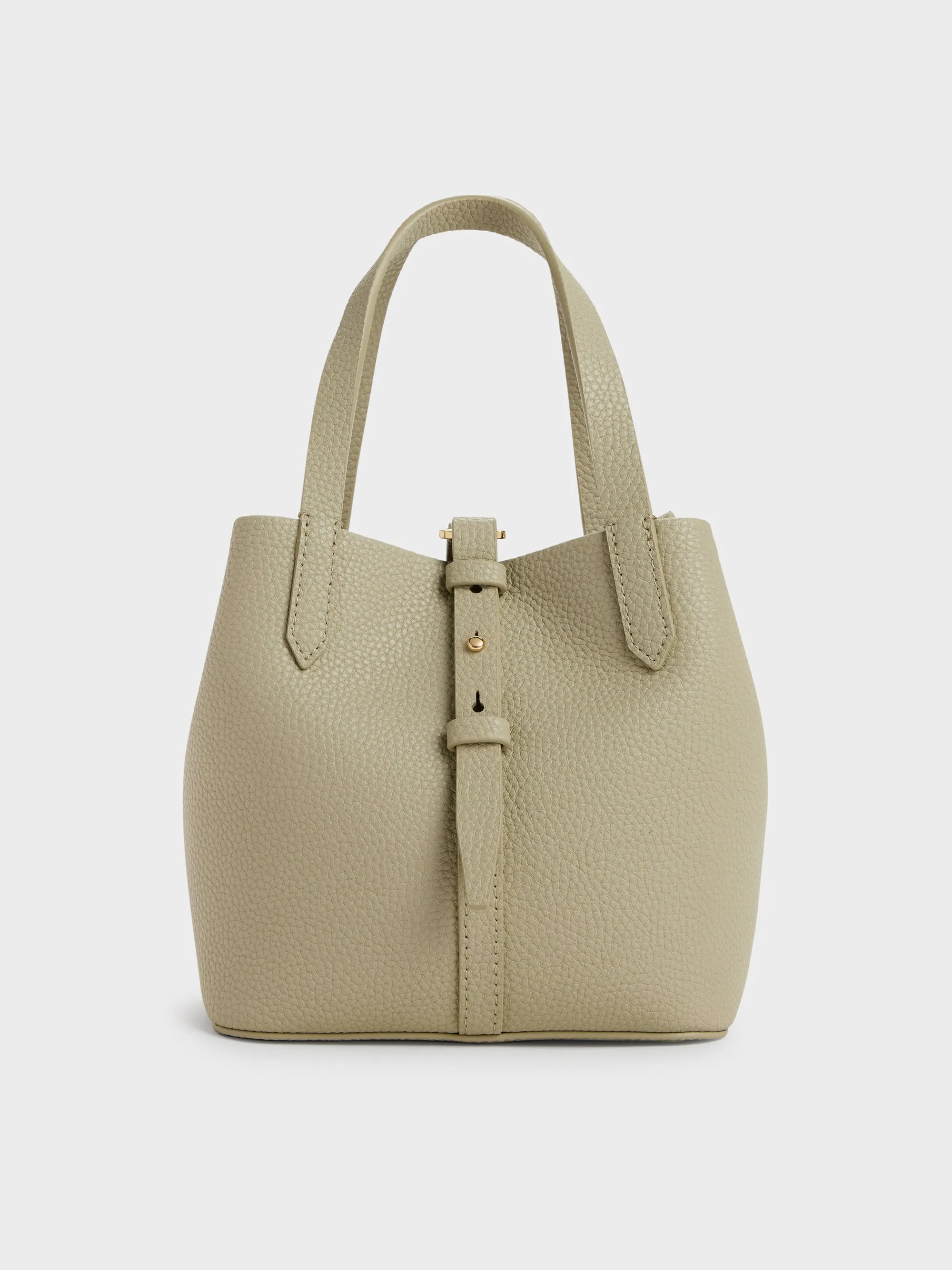 Charles & Keith - Beryl Belted Bucket Bag sold by Charles & Keith