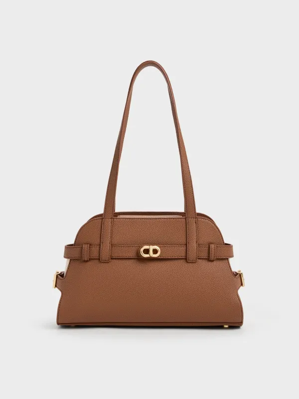 Charles & Keith - Aubrielle Belted Shoulder Bag made by Charles & Keith
