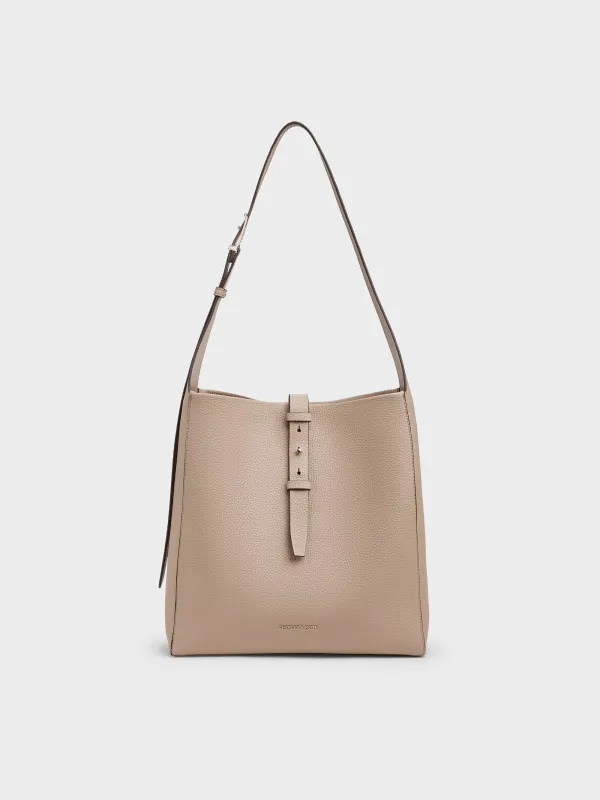 Charles & Keith - Beryl Belted Hobo Bag made by Charles & Keith