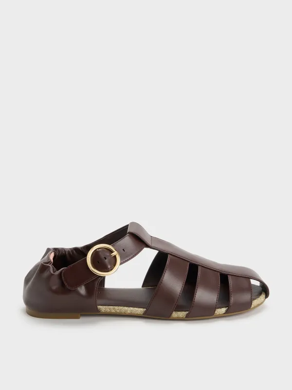 Charles & Keith - Caged Flat Espadrilles made by Charles & Keith