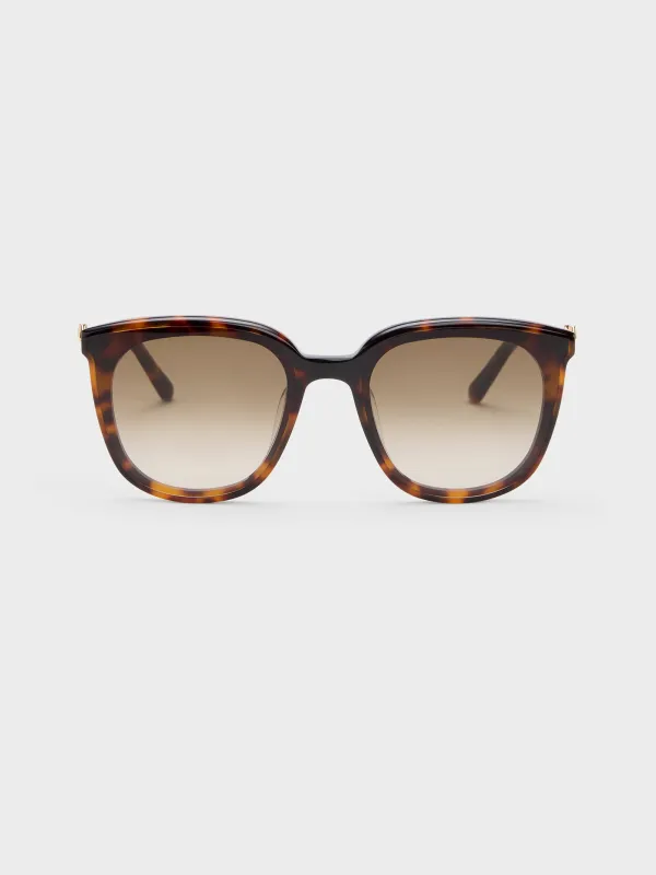 Charles & Keith - Paige Bow Square Sunglasses made by Charles & Keith