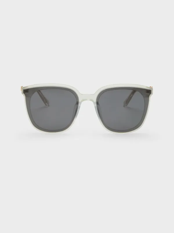 Charles & Keith - Paige Bow Square Sunglasses made by Charles & Keith