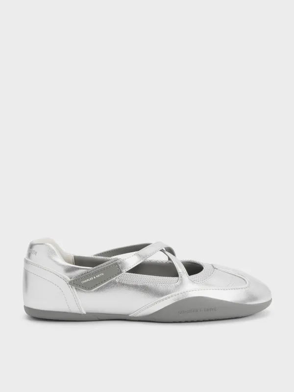 Charles & Keith - Mika Crossover Mary Jane Sneakers made by Charles & Keith