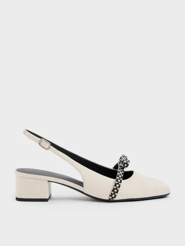 Charles & Keith - Kaleen Slingback Pumps made by Charles & Keith